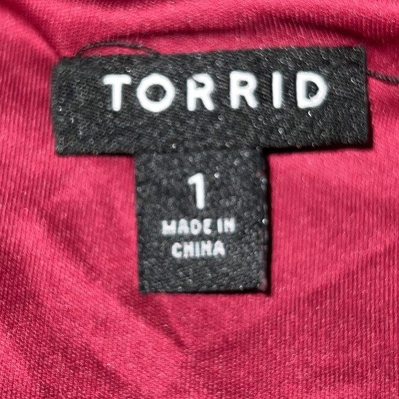 🌼FOR BUNDLE ONLY🌼Torrid Burgundy Dress - Picture 9 of 12